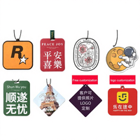 Diffuseur d'air de voiture portable moderne TURUI personnalisé, clip de ventilation de voiture, parfum durable, pendentif en papier de coton, aromathérapie