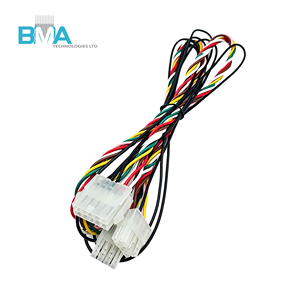 Kabel Harness OEM 20AWG UL1569 2x5Pin ke 2x4Pin Pitch 4.2mm, Kabel Konektor 10Pin Female ke 8Pin Molex untuk Peralatan Industri - Product Image 1