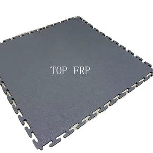 Carreaux de sol intérieurs en PVC robustes à emboîtement tapis d'entrepôt en plastique amovibles pour revêtement de sol en vinyle d'atelier - Product Image 6