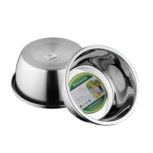 Preço barato por atacado de utensílios de cozinha em aço inoxidável Lavatório Tigela de mistura Tigela de salada para cozinha - Product Image 1