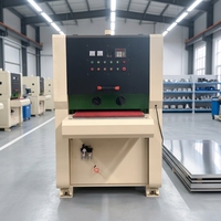 Machine de rectification et de polissage de surface de tôles avancée pour usage industriel