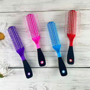 Peigne à cheveux en plastique <span class=keywords><strong>pas</strong></span> <span class=keywords><strong>cher</strong></span>, peigne à dents fines pour la coiffure - Product Image 4