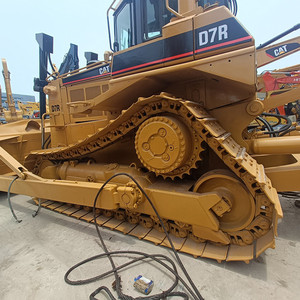 รถดันดินตีนตะขาบ Caterpillar D7R มือสองจากญี่ปุ่น เครื่องยนต์ CAT 3306 รถดันดินขนาดกลาง พร้อมริปเปอร์ สำหรับงานก่อสร้างปรับระดับพื้นดิน - Product Image 2