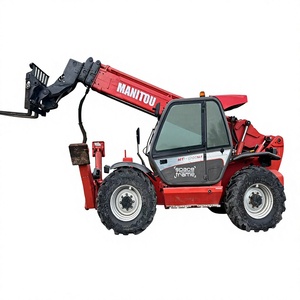 รถยกเทเลสโคปิค Manitou MT1740 มือสอง ขับเคลื่อน 4 ล้อ บูมยาว 18 เมตร รับน้ำหนัก 4 ตัน พร้อมอุปกรณ์เสริม เครื่องยนต์ เกียร์ และปั๊ม - Product Image 1