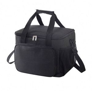 Grand sac isotherme réutilisable et étanche avec bandoulière réglable pour pique-nique, randonnée, cadeau - Product Image 3