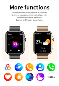 Montre intelligente à écran en acier inoxydable pour hommes nouvelle montre de sport numérique étanche boussole GPS Navigation pour une utilisation tactique en plein air - Product Image 5