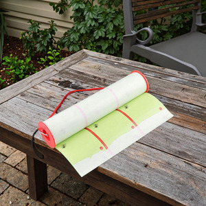 Hanging Fly <b>Glue</b> Trap Roll | <b>Strong</b> Sticky Fly Catcher Paper for Outdoor Garden & Farm Pest Control - Product Image 1