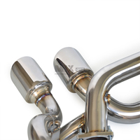 Système d'échappement Valvetronic personnalisé avec X-Pipe pour Porsche 911 Carrera S 997.1 3.8 2004-2008 SS304 Performance Muffler