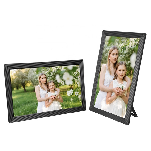 Smart Digital Picture Frame 21-inch-WiFi Large Digital Photo Frame Wall Mountable, Easily Sharing Photos Videos Via Frameo App