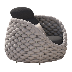Outdoor Rope Weaving Sofa Hotel Villa Patio Leisure Set Courtyard Garden <strong>Balcony</strong> All-weather Waterproof <strong>Furniture</strong> - Product Image 4