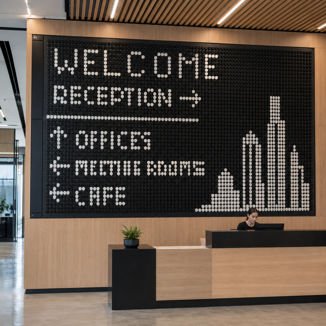 High Brightness 12V LED Flip Flop Display for Outdoor Advertising Billboard Digital Signage Board Retail Store Shopping Mall Use
