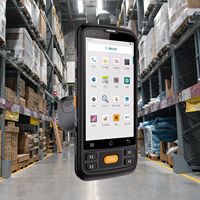 Novedoso PDA Android IP65 a prueba de agua con GPS 5G, portátil escáner de códigos de barras 1D/2D QR, PDA industrial resistente