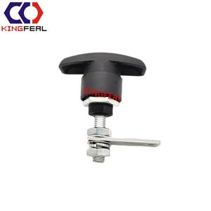 Material PA de alta calidad, Mango en forma de T, espaciado ajustable, bloqueo de lengua, mango de palabra, bloqueo de mango, bloqueo de equipo al aire libre - Product Image 5