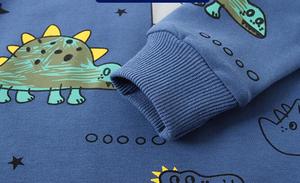 <span class=keywords><strong>Abbigliamento</strong></span> per Bambini, Tuta Sportiva in Cotone per Studenti, Nuovo Completo a Maniche Lunghe con Animali per Ragazzi, Comodo e alla Moda - Product Image 6