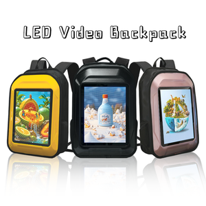 <span class=keywords><strong>Sac</strong></span> à dos LED P2 intelligent avec écran LED, <span class=keywords><strong>sac</strong></span> à dos publicitaire dynamique, écran d'affichage électronique, <span class=keywords><strong>sac</strong></span> d'école LED - Product Image 2