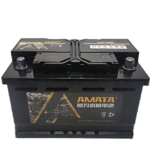 AMATA 56613 baterai AGM 12V 60AH baterai asam timbal tersegel otomotif untuk Volkswagen mercedes-benz
