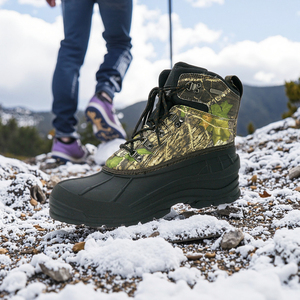 Yl562 bán buôn màu xanh lá cây ngoài trời không thấm nước của nam giới mùa đông tuyết vịt khởi động - Product Image 1