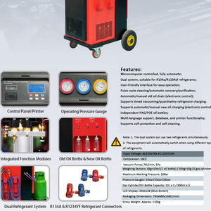 Máquina de <span class=keywords><strong>Aire</strong></span> <span class=keywords><strong>Acondicionado</strong></span> de Doble Refrigerante LAUNCH Value 1000 PLUS <span class=keywords><strong>R134A</strong></span> y R1234YF para Autos, Taller Automotriz - Product Image 4