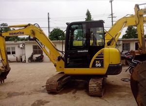 รถขุดขนาดเล็ก Komatsu PC56 มือสอง 5 ตัน เครื่องจักรอุตสาหกรรม พร้อมส่วนประกอบหลักๆ เช่น มอเตอร์ เครื่องยนต์ ปั๊มเกียร์ จากประเทศจีน - Product Image 5
