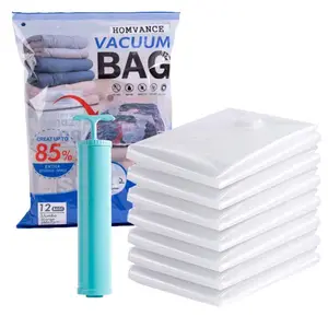 Factory Directly Suppliers Saving 80% More Space Vacuum Storage Bag For Clothing and Bedding Storing in Home