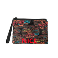 Dompet Koin Cetak Vivid Saipan Kustom, Dompet Resleting Serbaguna untuk Wanita, Cocok untuk Jalan-Jalan dan Hadiah Liburan yang Dipersonalisasi