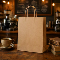 Gobelet en papier kraft double paroi personnalisé en gros avec couvercle pour café et thé à emporter, imperméable, avec logo imprimé
