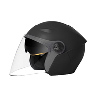 Casque à double visière, léger en ABS, pour moto électrique, trajets quotidiens et voyages en plein air, protection pour adultes