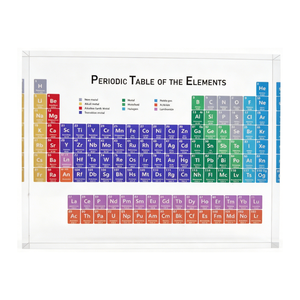 <span class=keywords><strong>Tabla</strong></span> Periódica de los Elementos de Acrílico Transparente Personalizada, Material Didáctico Escolar, Regalo para Estudiantes y Profesores, Manualidades de Acrílico Educativas - Product Image 2