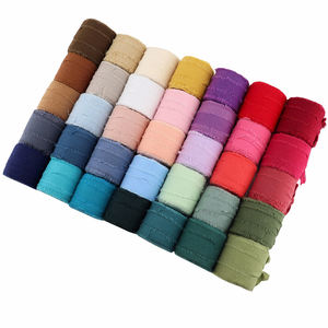 Ruban en Soie Mousseline Fait Main à Bords Bruts, Ruban Cadeau Artisanal en Soie Brute, Vente en Gros avec Bords Effilochés - Product Image 2