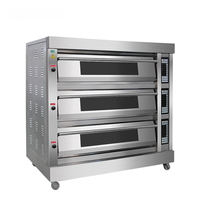 Horno de Pizza Independiente para Hoteles, Cocina Rápida, Equipo de Panadería Comercial, Horno Eléctrico y de Gas Fabricado para Hoteles