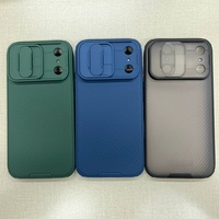Coque de protection robuste antichoc NILLKIN avec cache coulissant pour objectif photo pour iPhone 18, 17, 16 Pro Max + Pro / 17 Air, 17, 16