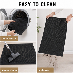 Poland Stock 60x90cm <b>Large</b> Door <b>Mat</b> Geometric Weave Front Entrance Rug EU Dropshipping Washable - Product Image 6