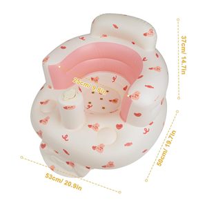 Nouvelle arrivée : chaise d'apprentissage portable pour <span class=keywords><strong>bébé</strong></span> de 4 à 12 mois, siège <span class=keywords><strong>gonflable</strong></span> en PVC pour l'apprentissage de la position assise - Product Image 2
