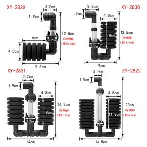 Xinyou Xy2820 Xy2830 Milieuvriendelijk Plastic Sponsfilter <span class=keywords><strong>Aquarium</strong></span> Accessoires Hot Sale Hang Stijl Apparatuur Voor Betta Vis - Product Image 6