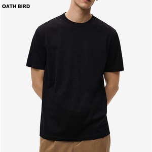 T-shirt Unisex Personalizzata 100% Cotone Premium 210gsm, Stampa Logo Personalizzata, Etichetta, T-shirt Girocollo da Uomo Liscia e Neutra - Product Image 1