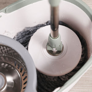 ספין עמיד 360 סמרטוט ודלי סט כף רגל עם עוטף לניקוי רצפה יעיל - Product Image 5