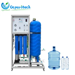 Sistem Osmosis terbalik RO industri 500LPH mesin perawatan air hotel restoran pabrik industri ritel