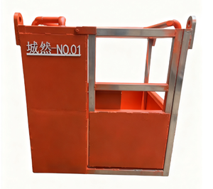Suspended basket for high-altitude construction workers, <b>transport</b> lifting basket, lifting hoist - Product Image 1