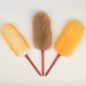 <span class=keywords><strong>Plumeau</strong></span> en laine longue de qualité supérieure, écologique, <span class=keywords><strong>lavable</strong></span>, pour la maison, le bureau, la voiture - Product Image 2