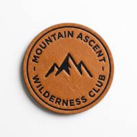 Étiquettes en cuir personnalisées avec logo pour jeans, vestes et usines de confection, étiquettes à coudre ou à presser à chaud