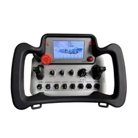 Mando a distancia IP68 a prueba de agua de 433MHz, rango de 100m, 4 botones para dragado combinado, Control Digital CAN de bus, proporcional inalámbrico
