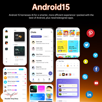 OnePlus15 16G+1TB Android 15 Global Phone Celulares LTE Cellular Smartphone Processeur Rapide Wi-Fi Activé Contrôle Qualité Rigoureux