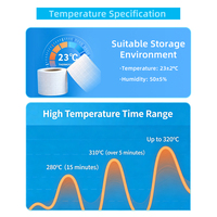Transfert thermique haute température 300 ℃   Étiquettes KAIYU, fabricant depuis 15 ans, marqueurs de fils imprimables pour l'identification des cartes de circuits imprimés