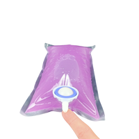 Sac de recharge pour distributeur de savon à disque de 1000ml, sac de désinfectant pour les mains en gel à alcool à pompe mural avec distributeur manuel.