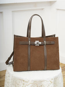 Sacs en cuir 2025, sacs à main pour femmes en cuir véritable, simples et élégants, grande capacité, sac fourre-tout - Product Image 5