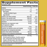 Comprimés effervescents Lifeworth, boisson sportive, hydratation, vitamine C, électrolytes, comprimés effervescents