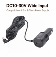 Cargador de Coche DC a DC, Adaptador de Encendedor de Cigarrillos, Mini USB para Cámara de Coche, DVR, Navegación GPS, 5V 3A, Cargador de Coche Dual USB