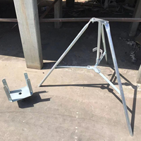 Piezas de apoyo de andamio, soporte de cabeza de horquilla, trípode usado para construcción de viga, Gato de formo, cabeza de horquilla