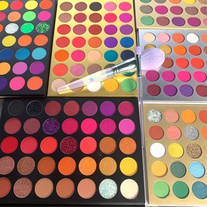 Newest Customs 35 Color Eyeshadow Palette High Pigmented Vegan Cosmetics Makeup Eyeshadow Palette <strong>No</strong> <strong>Logo</strong> - Product Image 3