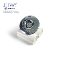 Boquilla de Hidromasaje Métrica H04-C80B JETWAY con Cubierta de ABS de 80 mm para Accesorios de Bañera de Hidromasaje